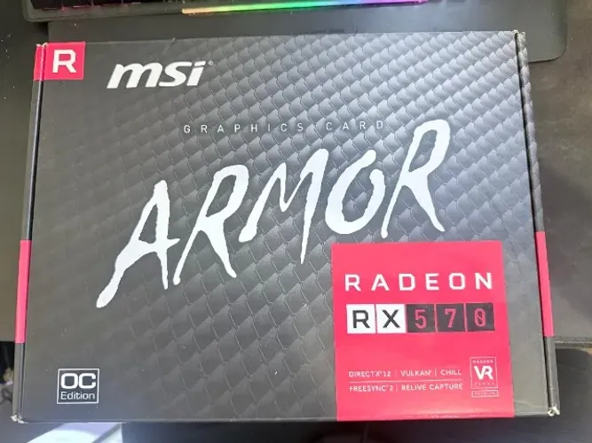 Placa de vídeo RX 570 - 4gb