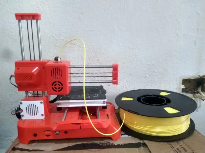 Impressora 3d easythreed k7 (10x10cm) 1kg filamento PLA