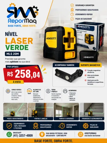 Nivel Laser Verde MLS 20M