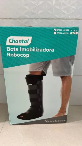 Uma Bota Imobilizadora Robocop