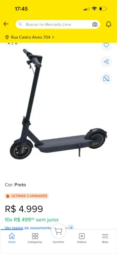 Patinete elétrico 22 TCB