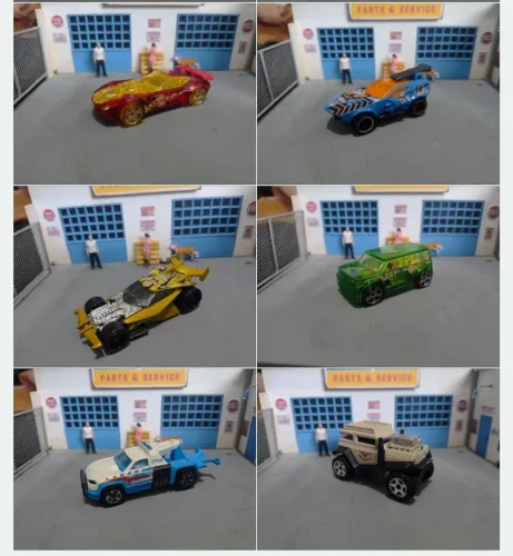 Miniaturas Hot Wheels R$ 6,00 cada