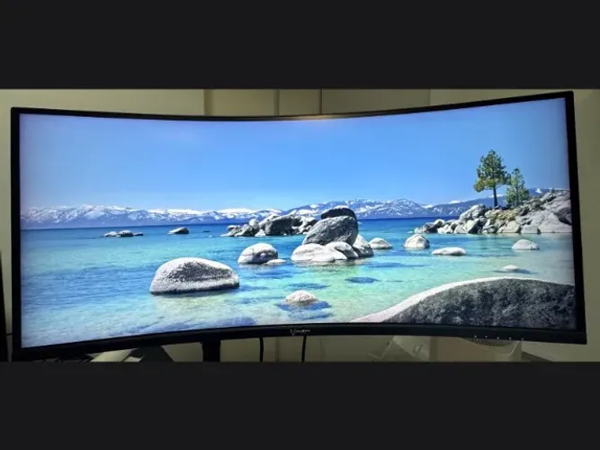Monitor Gamer Husky Tempest 34 Curvo Ultrawide 3440x1440 144Hz + Adaptador VESA
