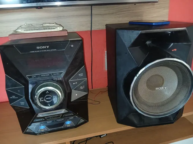 som da sony com Bluetooth usb dj led 2200w