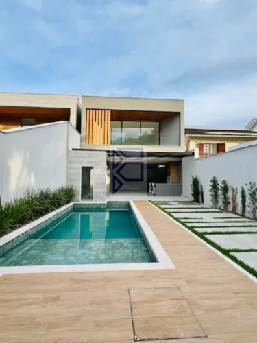 Casa de luxo em condomínio na Barra da Tijuca, Primeira Locação - 3 quartos, 3 suítes, 3 s
