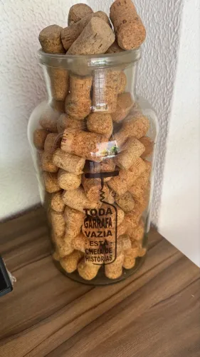 Porta rolha de Vinho e espumantes