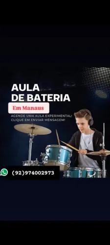 Aulas de bateria 