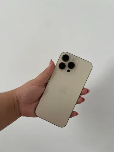 iPhone 14 Pro Max Dourado - 100% Original e Impecável!