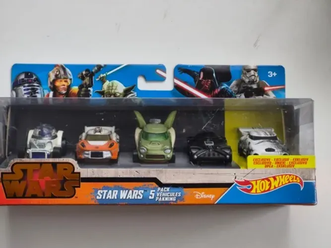 Hot Wheels Star Wars 5 Pack Novo