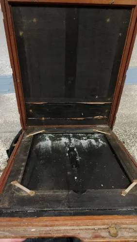 Suporte Antigo para Revelação de filme Antigo