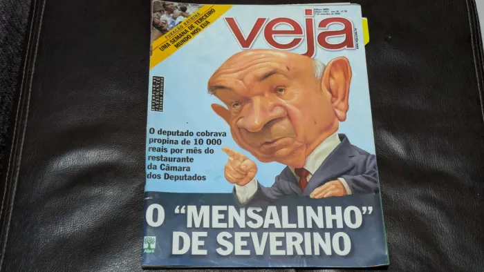 Revista Veja (Set/2005) - O Mensalinho de Severino & Furacão Katrina - Edição Histórica