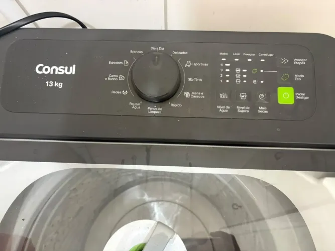 Máquina de Lavar Consul 13kg - Seminova na Garantia até Novembro!