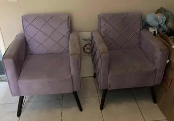 2 poltronas recepção