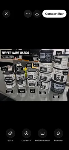 Linha PB Tupperware Original