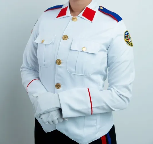 Túnica feminina do colégio militar