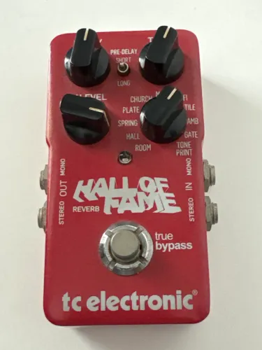 Pedal Guitarra - Hall Of Fame (reverb)