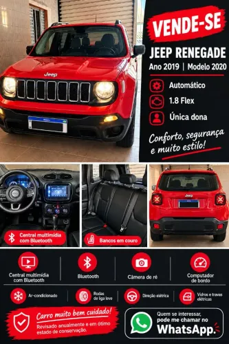 Jeep Renegade 1.8 4X2 Flex 16V Aut. 2020