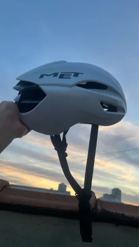Capacete De Ciclismo Met Vinci Mips Branco