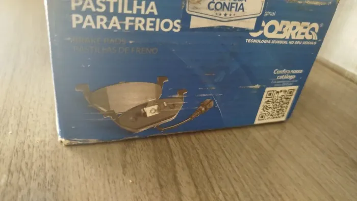 Jogo de pastilha freio dianteiro agile/celta/prisma