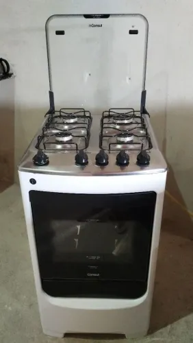Fogão 4 bocas automático consul *65