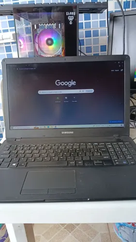 Notebook Samsung SSD 480 GB MEM DDR4 DE 8 GB Wi-Fi 5G processador sétima geração zerado