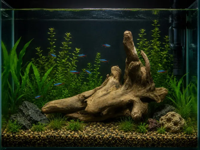 TRONCOS NATURAIS PARA AQUÁRIO