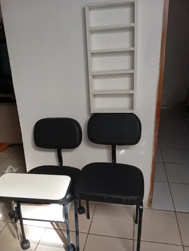 Kit cadeiras manicure