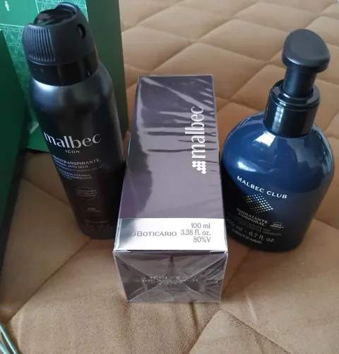 Kit O Boticário Malbec 