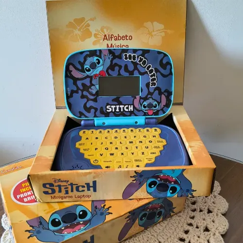 Laptop Infantil Stitch Bilíngue
