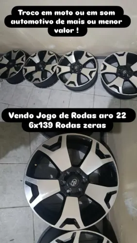 Vendo Rodas aro 22 6x139