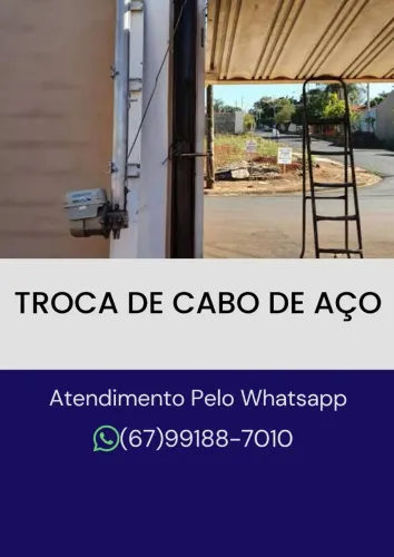 Cabo de aço Para Portão Basculante: Segurança em sua entrada.