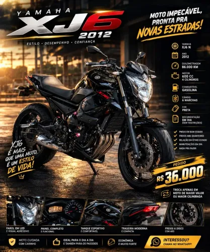 YAMAHA XJ6 N