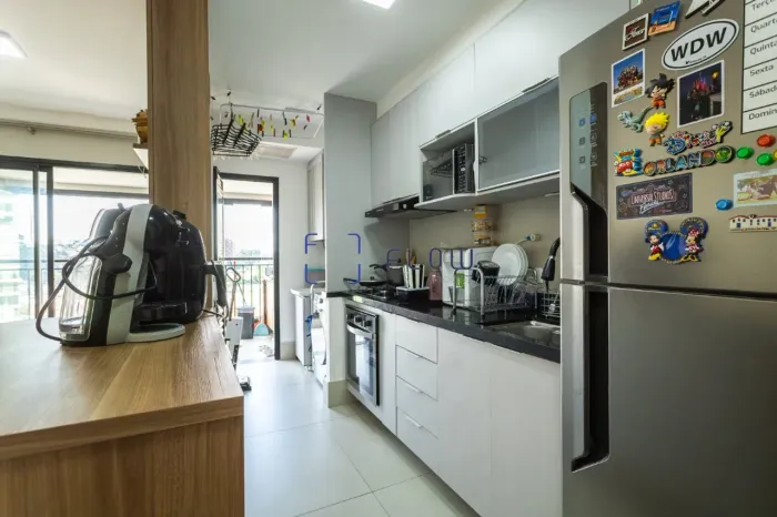 Apartamento Para Venda Vila Arcadia, 2 Quartos, 1 Suíte, 1 Vaga, 67m² - (condomínio Helbor