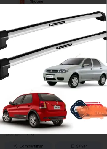Rack Fiat Palio e Siena 