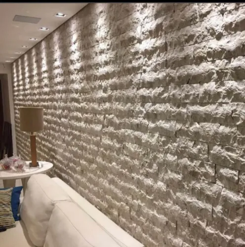 Rockface travertino em tela 
