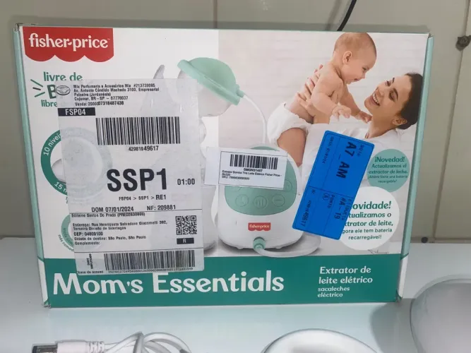 Extrator de Leite Elétrico Fisher-Price Moms Essentials