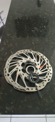 Par de discos shimano rt64 203mm originais