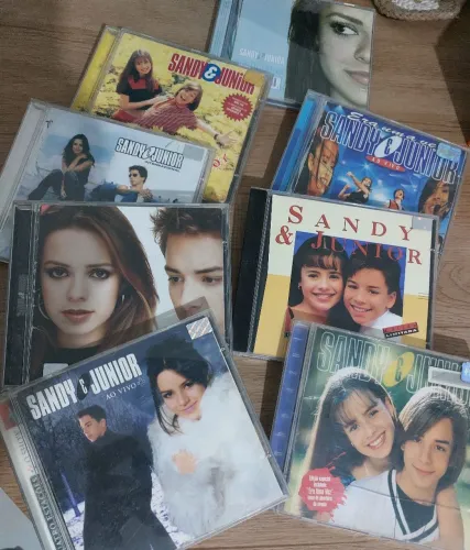 CDS Sandy & Junior para colecionadores 