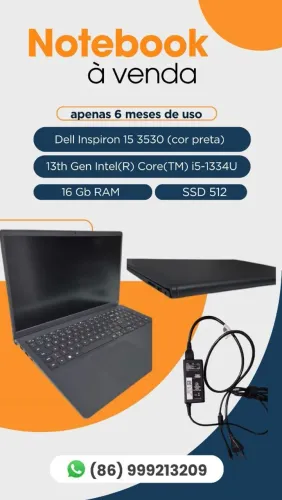 Vendo Notebook Dell Inspiron 15 3530