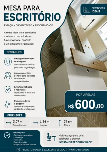 Mesa de escritório