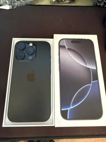 iPhone 16 Pro Black Titanium 256GB