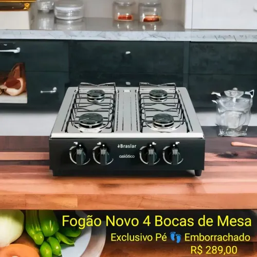 Fogão Cooktop de Mesa