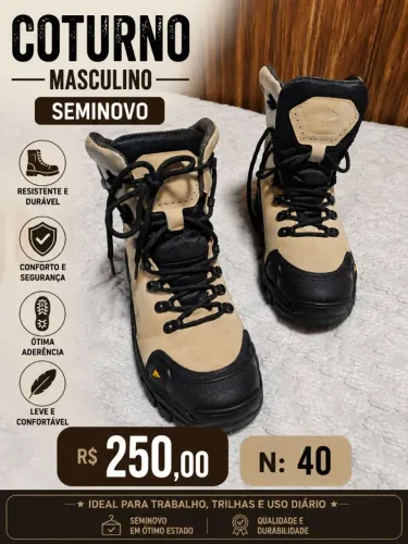 Coturno Masculino