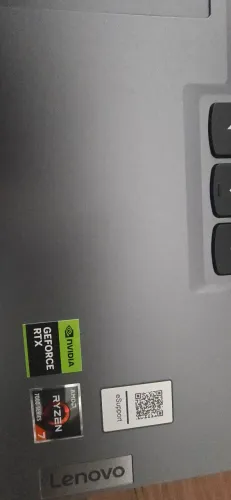 Notebook gamer LOQ ryzen 7, 20Giga de ram, rtx 4060, ssd 500G