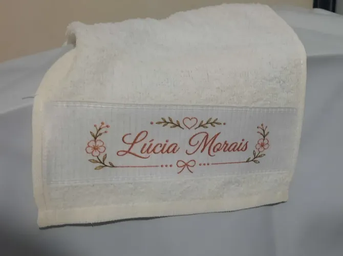 Toalhinha personalizada  do seu jeito