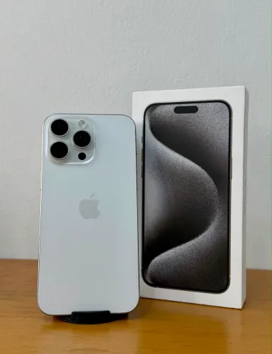 iPhone 15 pro Max 256 gb branco