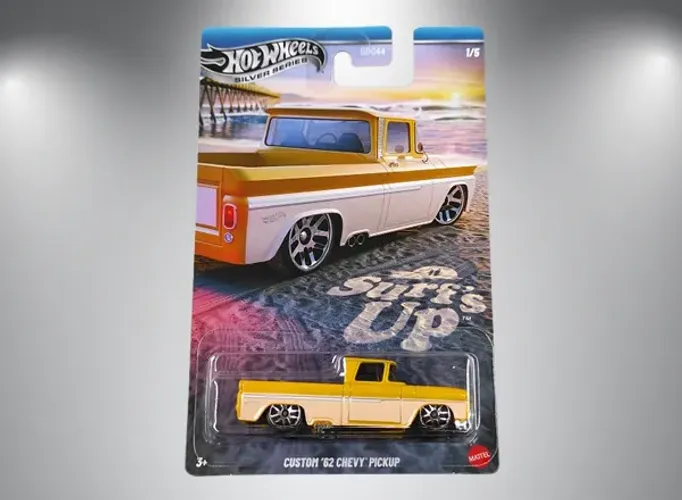 Hot Wheels - 62 Chevy Custom Amarela Surf's Up - JCB67