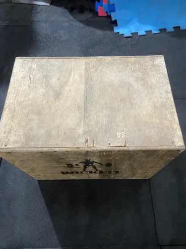 Caixote De Crossfit Para Salto Madeira (Rockft)