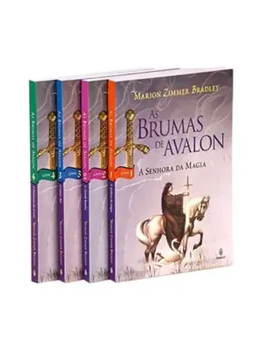 Coleção As Brumas de Avalon, dividida em 4 volumes.