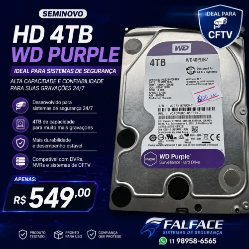 Hd 4tb Wd purple